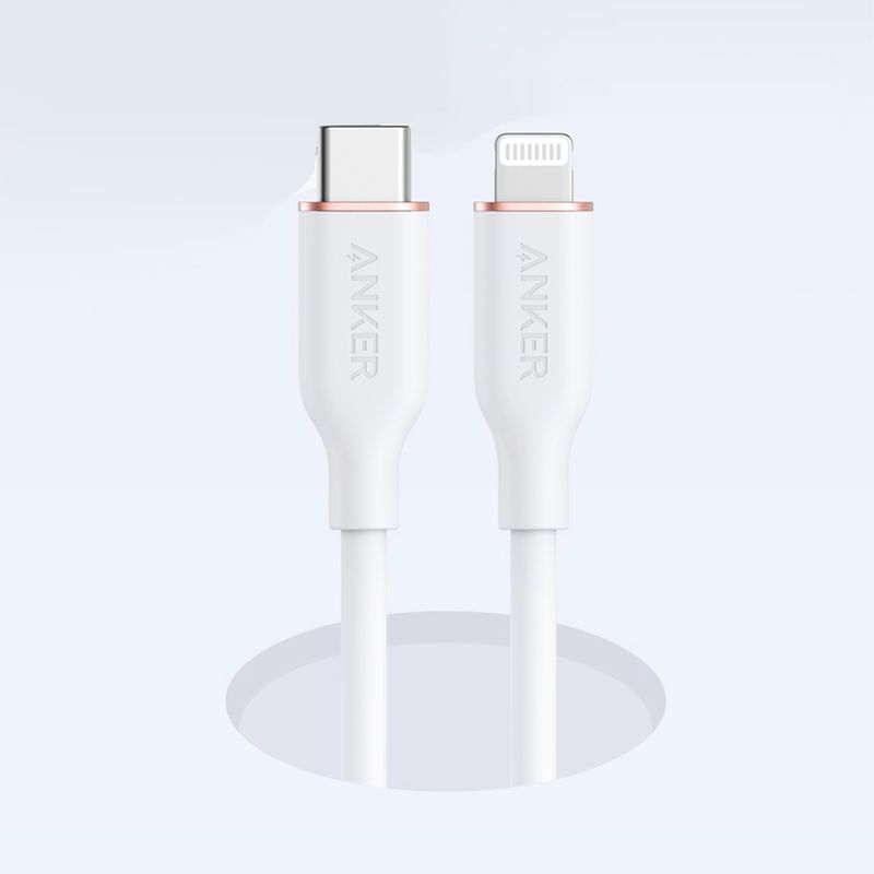 ANKER - Anker Powerline+ III Flow - Cable de USB C a Lightning 180 cm