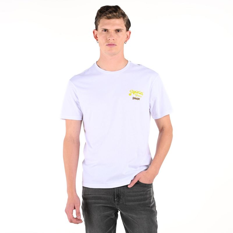BEARCLIFF - Camiseta Hombre Manga corta con Estampado de Algodón Bearcliff 