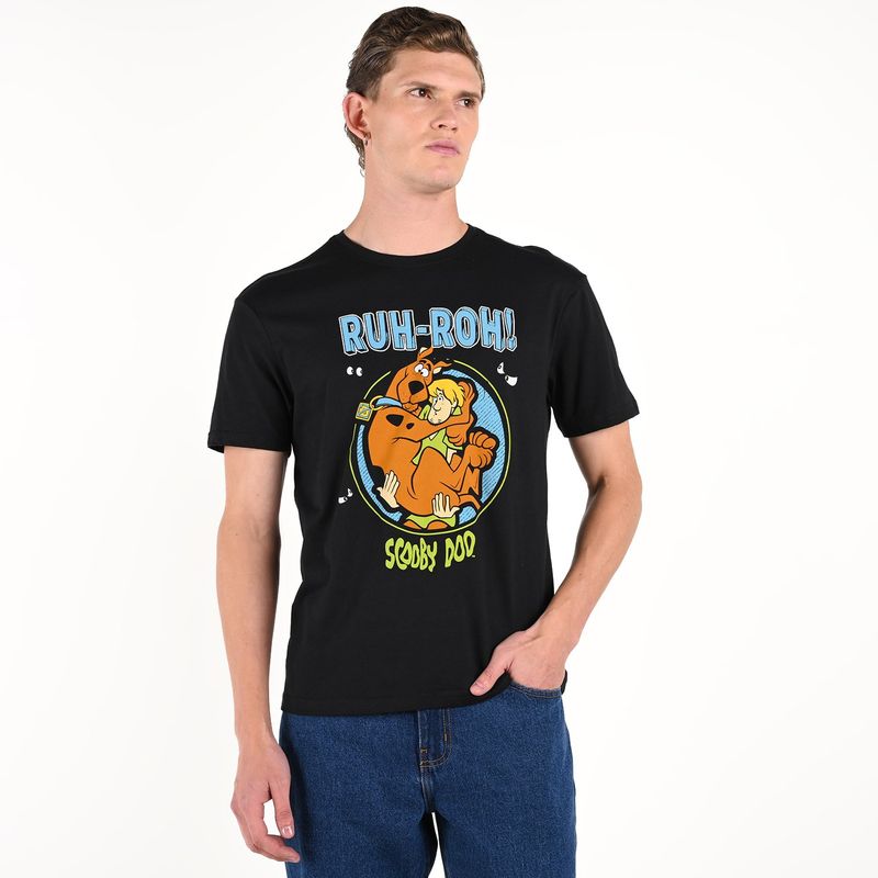 BEARCLIFF - Camiseta Hombre Manga corta con Estampado de Algodón Bearcliff 