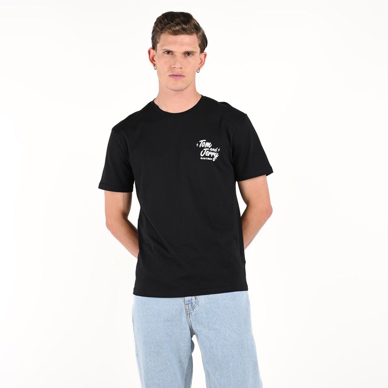 BEARCLIFF - Camiseta Hombre Manga corta con Estampado de Algodón Bearcliff