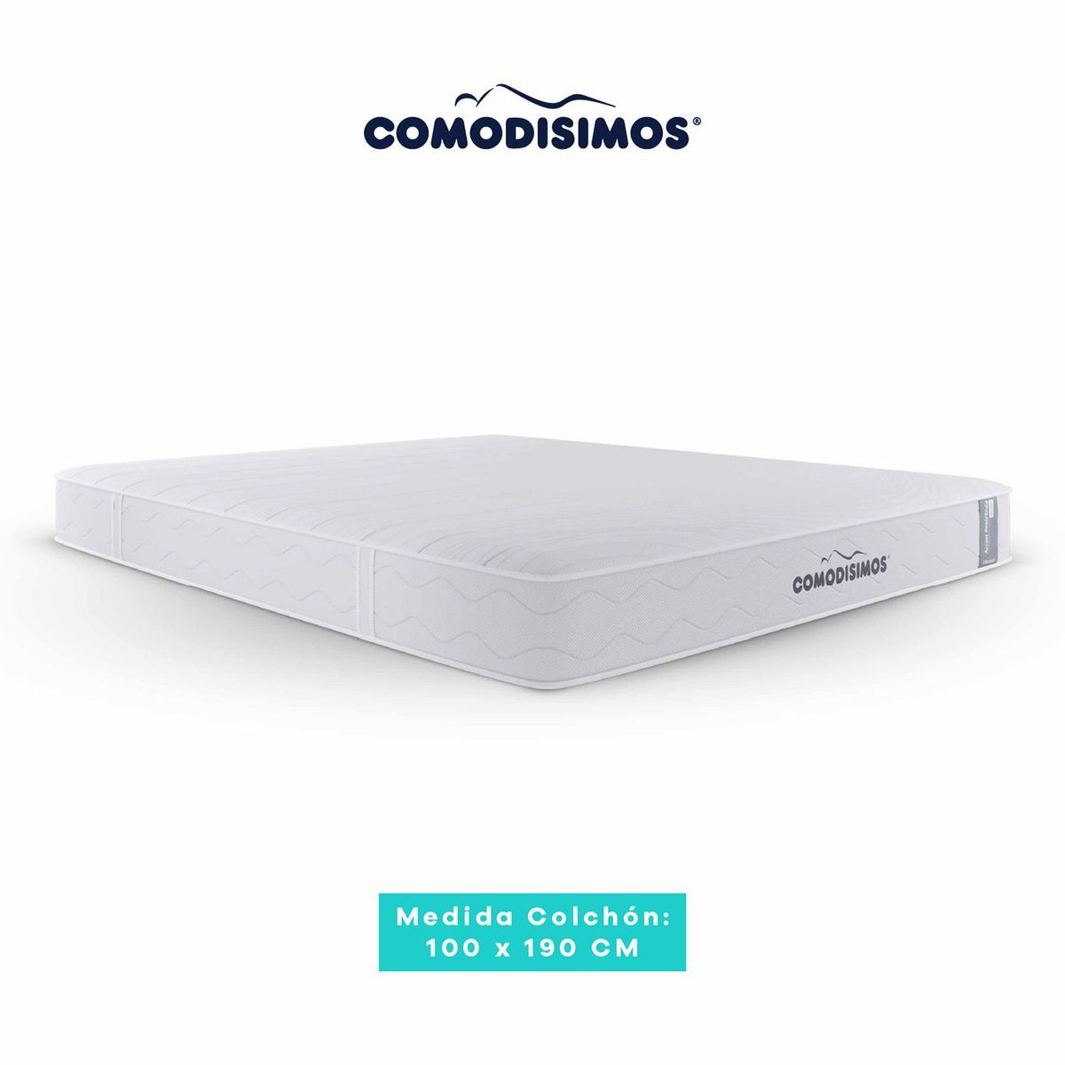 COMODISIMOS - Colchón Sencillo Firmeza Media Ortopédico Resortado Línea Access 100 x 190 cm Comodísimos