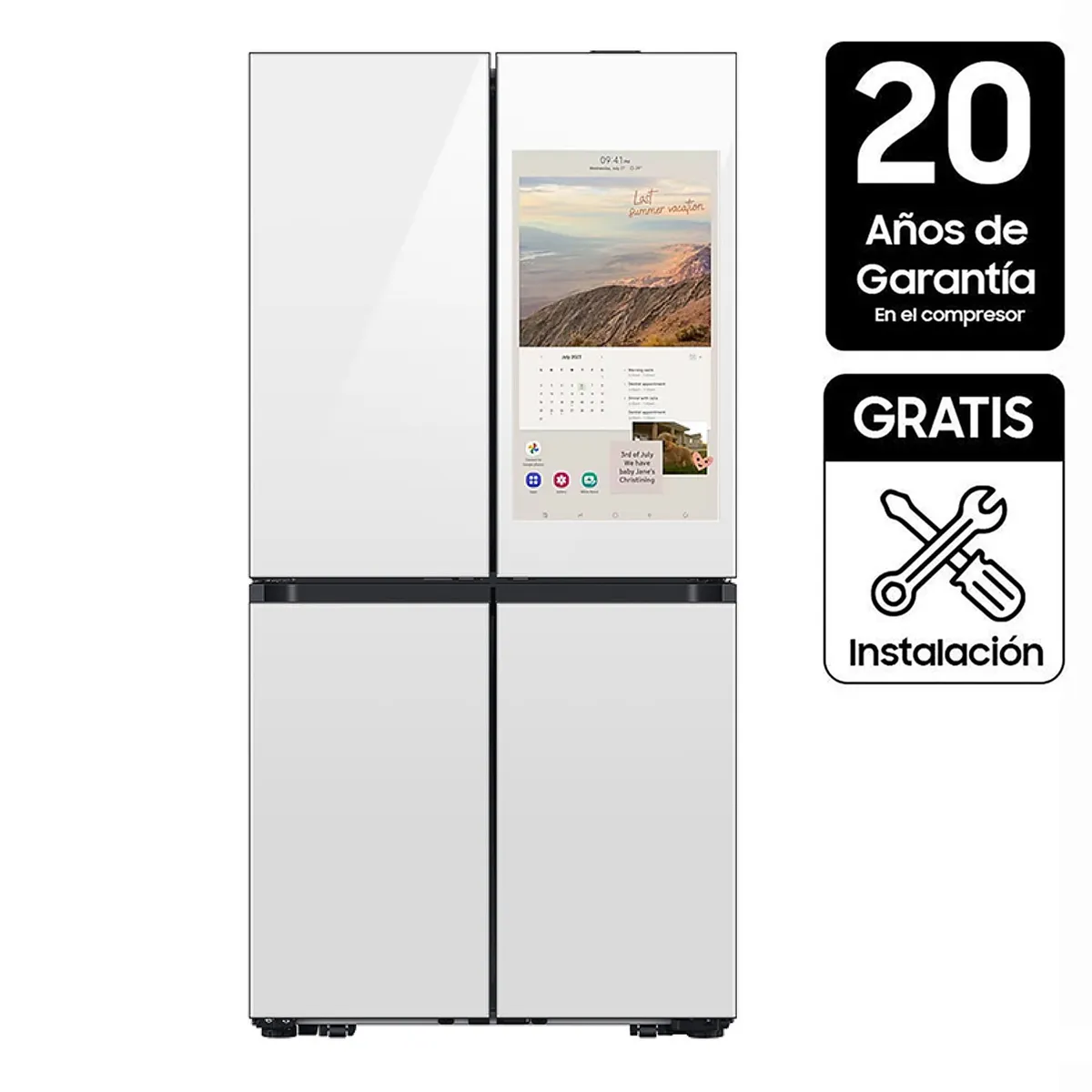 SAMSUNG - Nevecón Samsung Bespoke Family Hub 809 Lts RF29DB995012CO