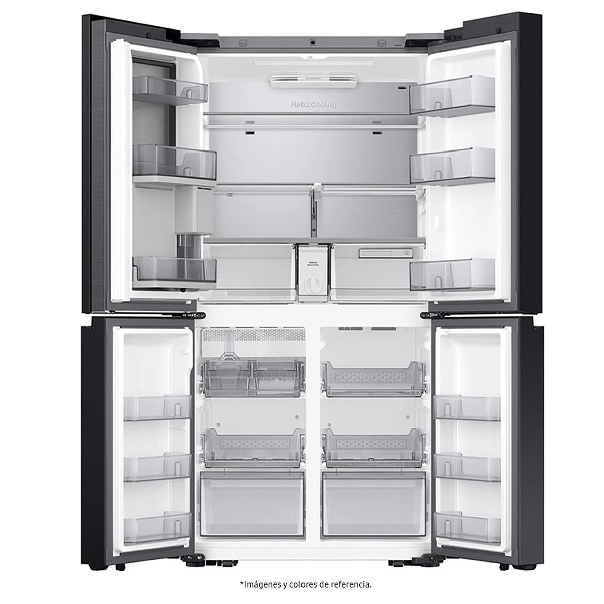 SAMSUNG - Nevecón Samsung Bespoke Family Hub 809 Lts RF29DB995012CO