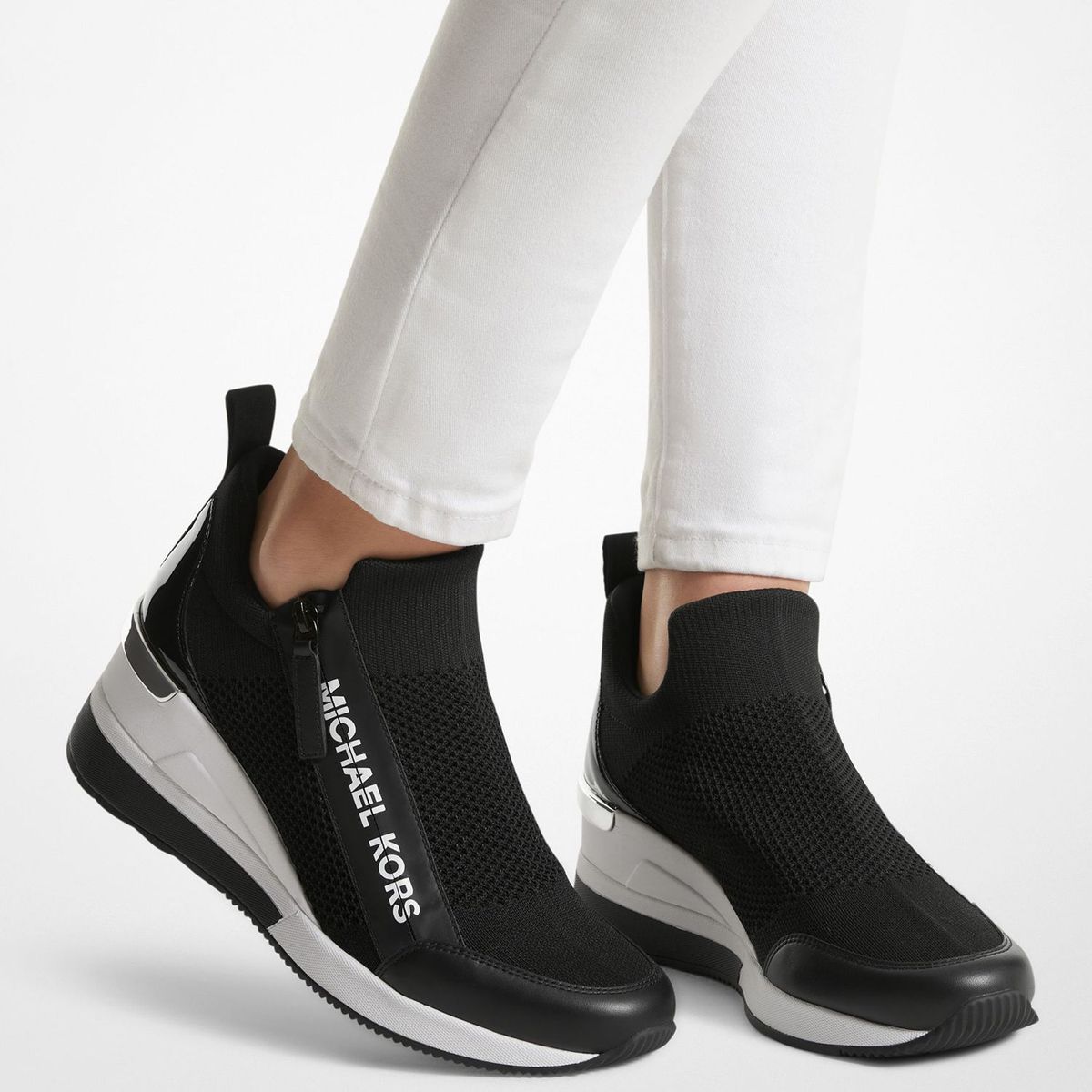 MICHAEL KORS - Tenis Michael Kors Moda Willis Wedge Trainer Mujer Hi