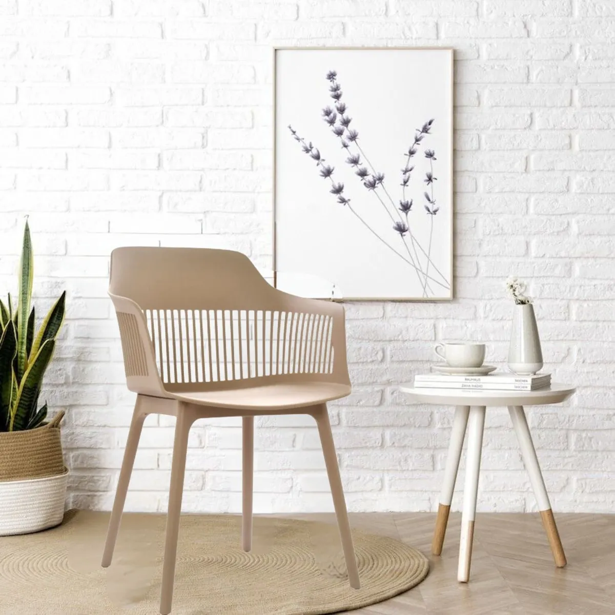 EKONOMODO - Silla de Comedor Moderna  con Patas de Polipropileno 83 x 55 x 51 cm  Ekonomodo 