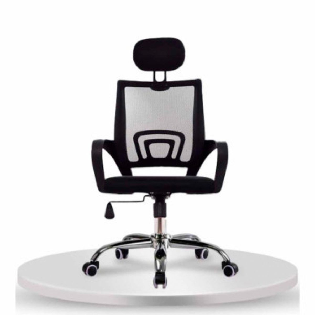 EKONOMODO - Silla de Escritorio para Casa u Oficina Ergonómica con Nivelación de Altura y Apoyabrazos 100 x 56 x 50 cm Ekonomodo