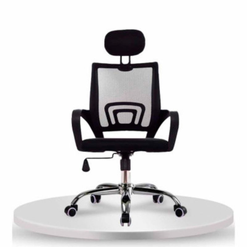 EKONOMODO - Silla de Escritorio para Casa u Oficina Ergonómica con Nivelación de Altura y Apoyabrazos 100 x 56 x 50 cm Ekonomodo