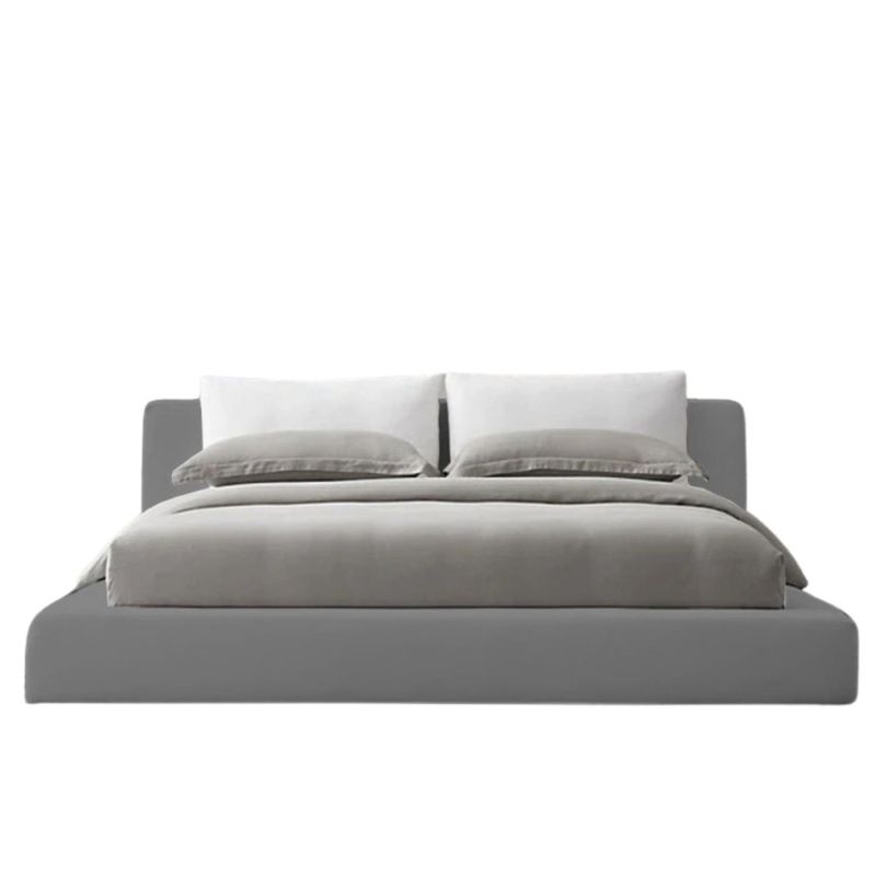 EKONOMODO - Colchón con Base Cama  Doble Firmeza Media Ortopédico con Pillow Resortado 140 x 190 cm  + Cabecero Combo Ekonomodo  - 0% Interés a 3 Cuotas Pagando con tu CMR Banco Falabella