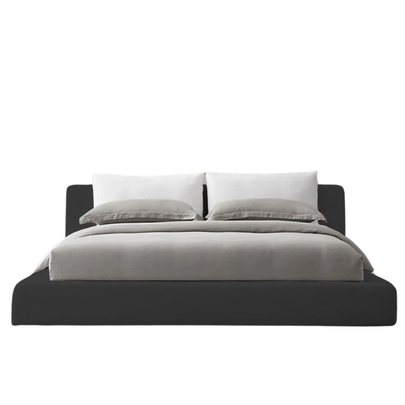 EKONOMODO - Colchón con Base Cama  Doble Firmeza Media Ortopédico con Pillow Resortado 140 x 190 cm  + Cabecero Combo Ekonomodo  - 0% Interés a 3 Cuotas Pagando con tu CMR Banco Falabella