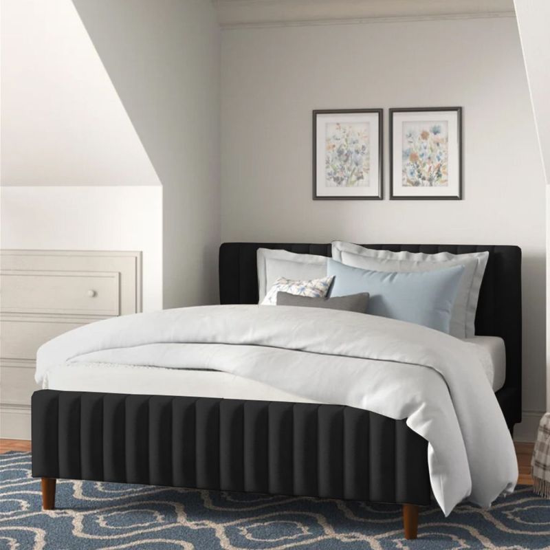 EKONOMODO - Colchón con Base Cama  Queen Firmeza Media Ortopédico con Pillow Resortado 160 x 190  + Cabecero Combo Ekonomodo  - 0% Interés a 3 Cuotas Pagando con tu CMR Banco Falabella