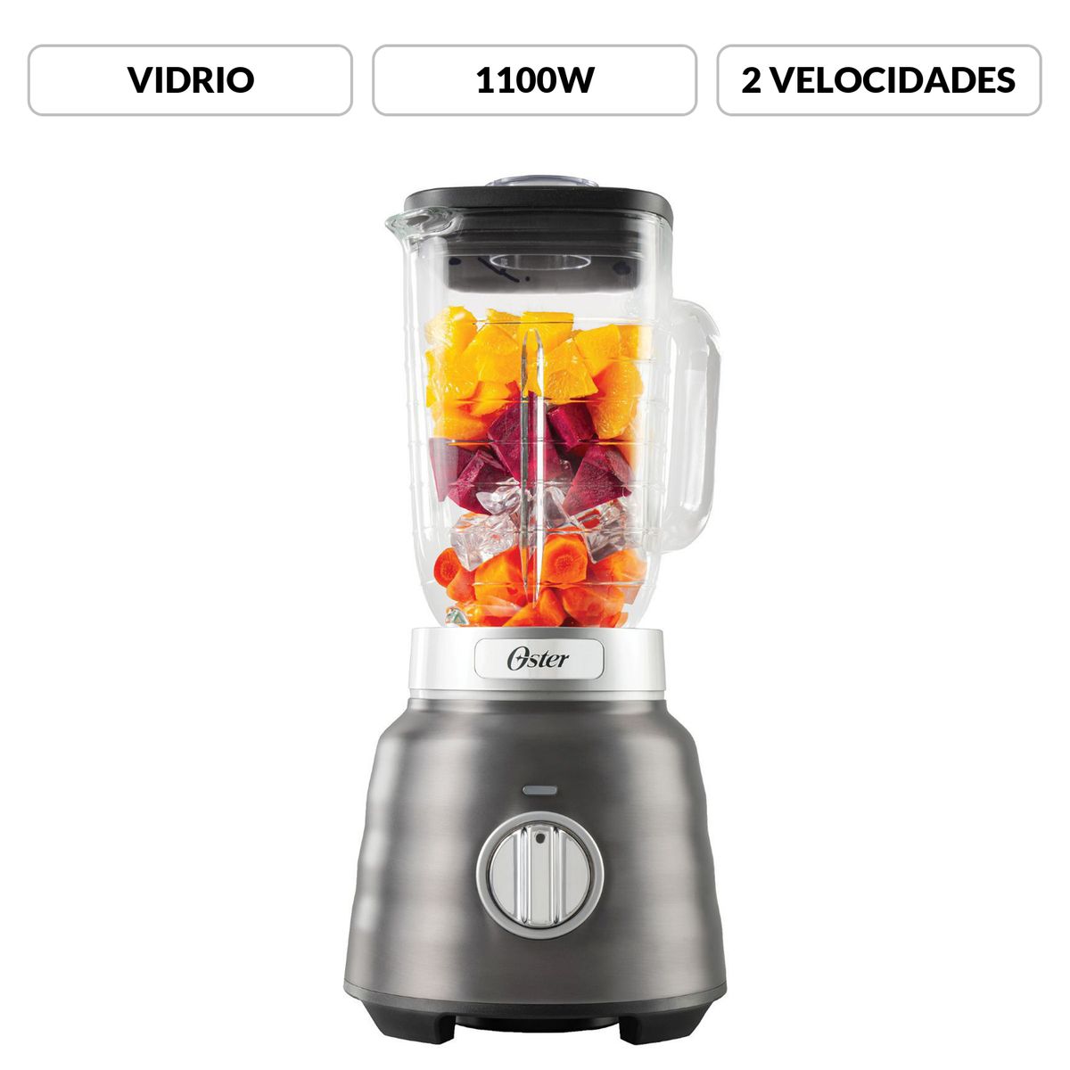 OSTER - Licuadora Oster 1100 W 2 velocidades