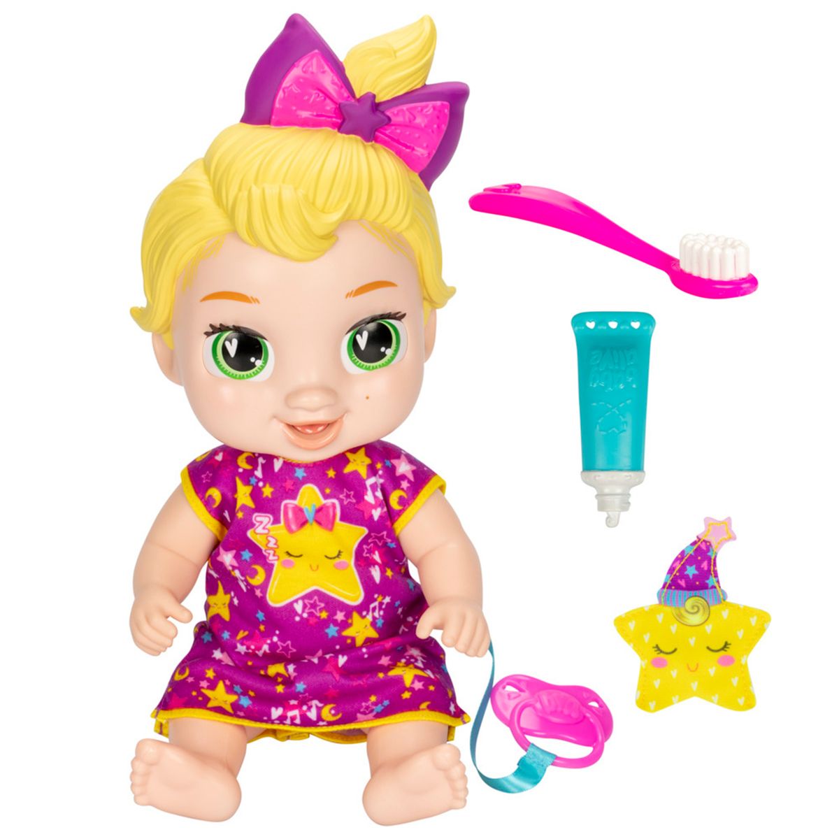 BABY ALIVE - Muñeca Baby Alive: Felices Sueños LaLa GooGoo Cabello Rubio