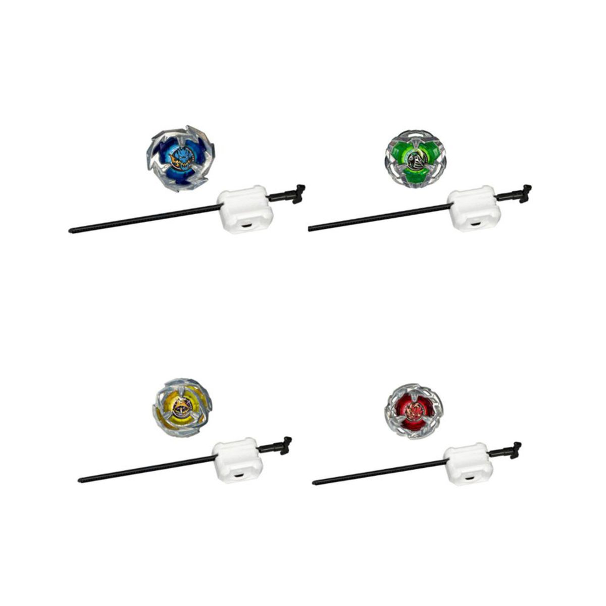 BEYBLADE - Trompo Beyblade: X Burst QuadStrike Kit inicial Claw Leon 5-60P