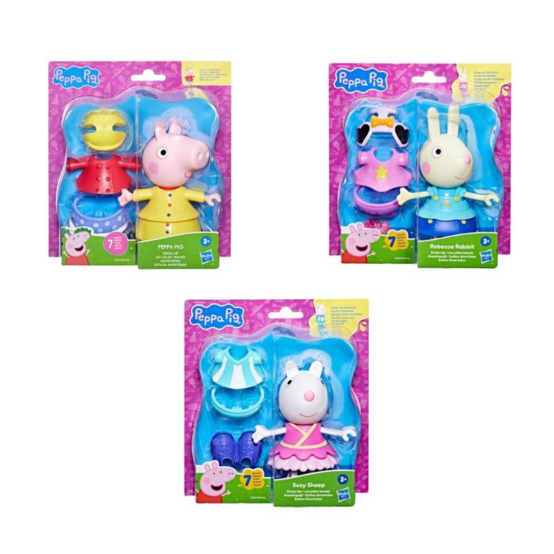 PEPPA PIG - Muñeca  Peppa Pig Peppa Estilos divertidos