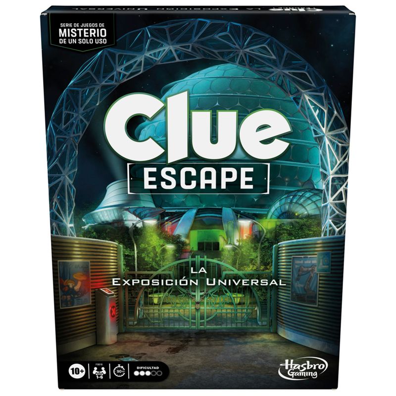 HASBRO - Juego de Mesa Hasbro Gaming: Clue Escape La Exposición Universal