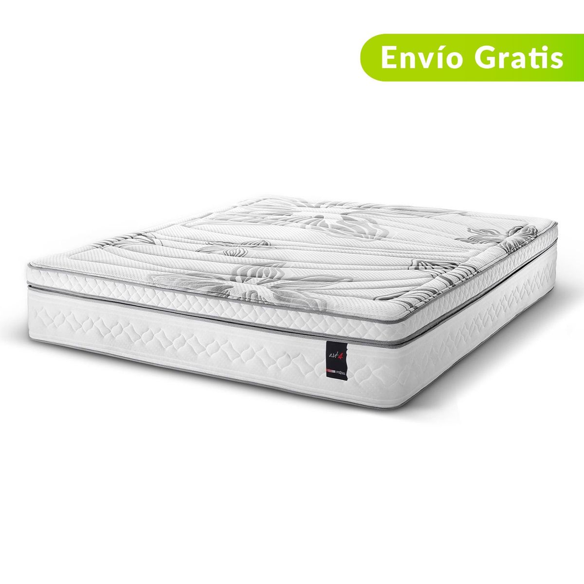 COLCHONES ROSEN - Colchón Doble Firmeza Media Resortado Pocket ART 4 140 x 190 cm Colchón Rosen