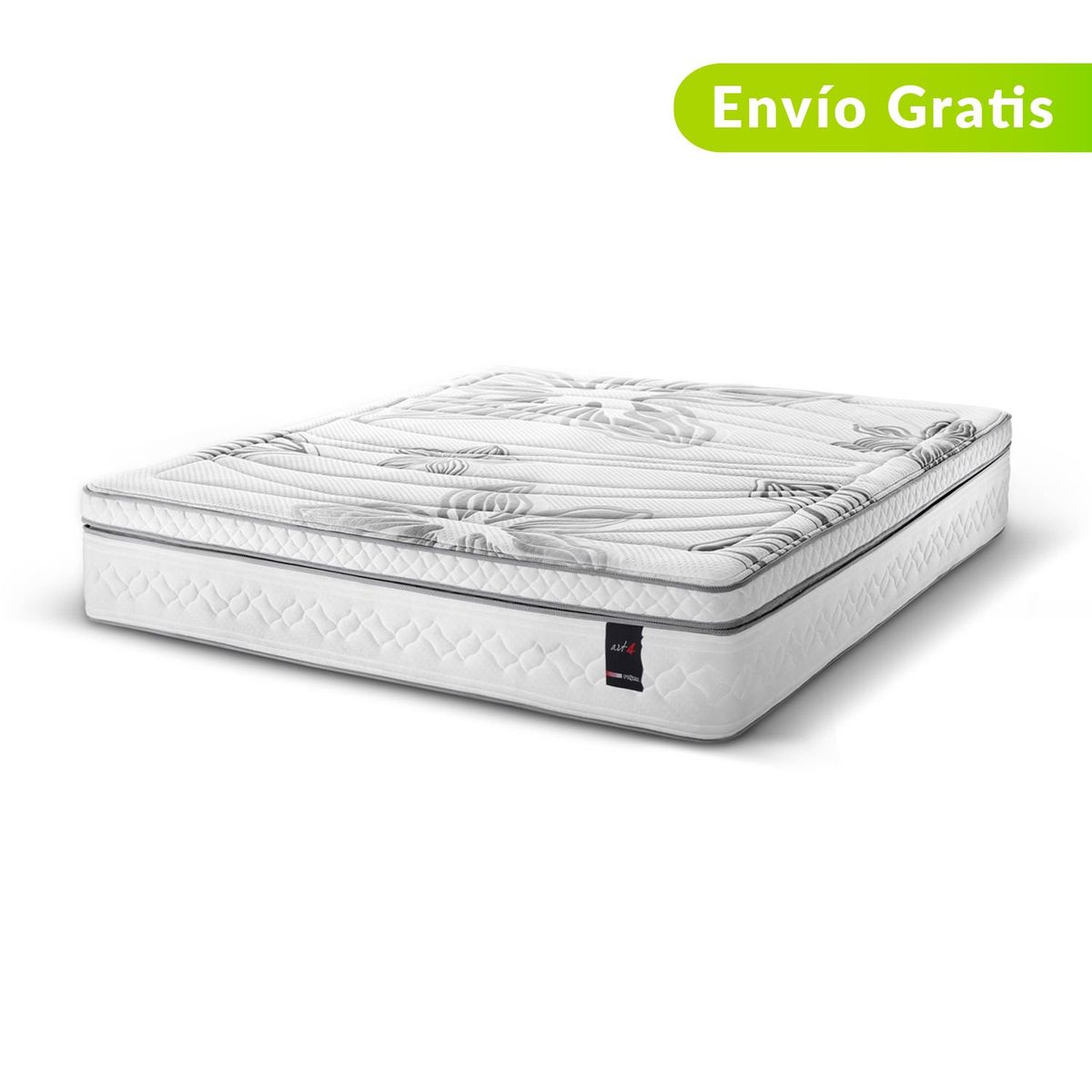 COLCHONES ROSEN - Colchón Queen Firme Resortado Pocket ART 4 160 x 190 cm Colchón Rosen