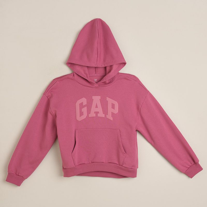 GAP - Saco Niña con Logo Con capucha Algodón GAP