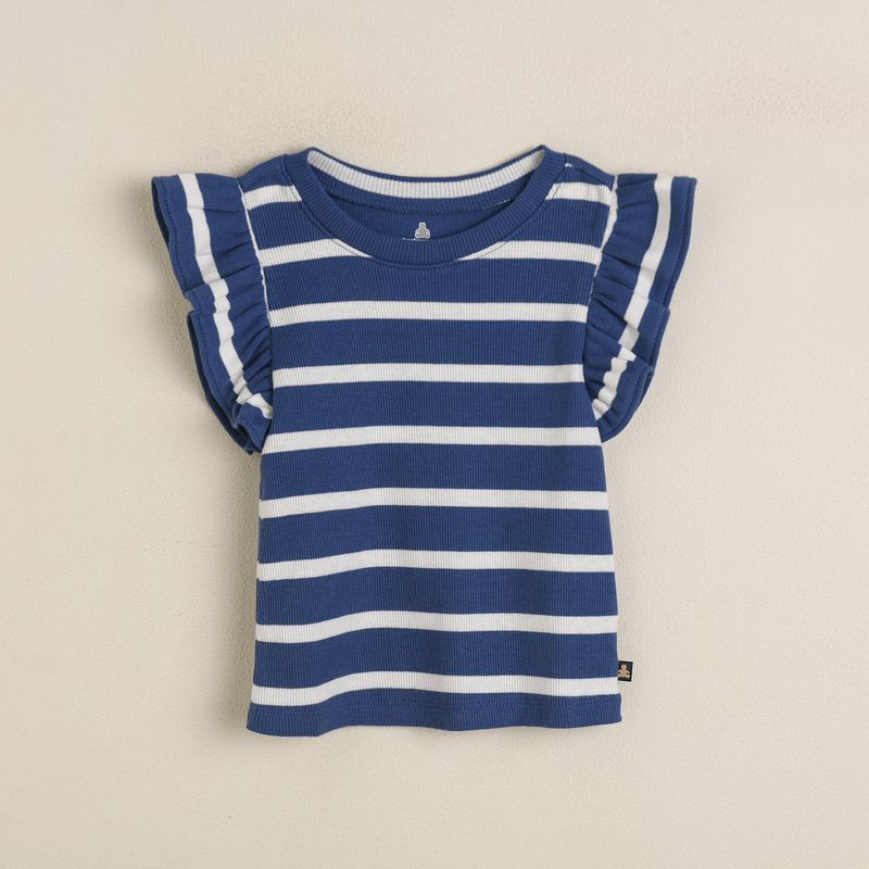 GAP - Camiseta Niña con Boleros Manga corta Algodón GAP