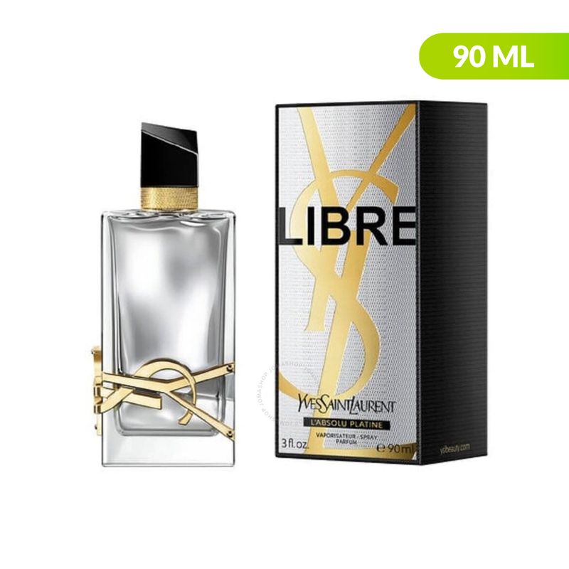  - Perfume de Mujer YSL Libre Absolu Platine Pack 90 ml EDP