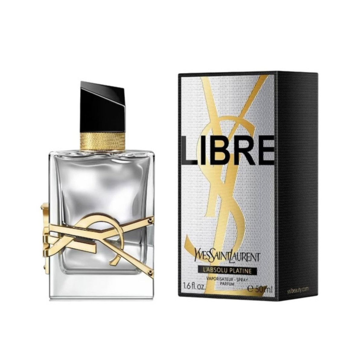 YVES SAINT LAURENT - Perfume Mujer YSL Libre Absolu Platine Parfum Pack 50 ml Eau de parfum 