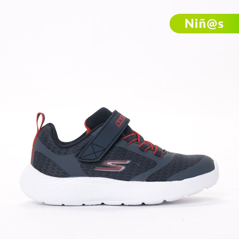 SKECHERS - Tenis moda Skechers Dyna Lite Goltran para Niño con Velcro