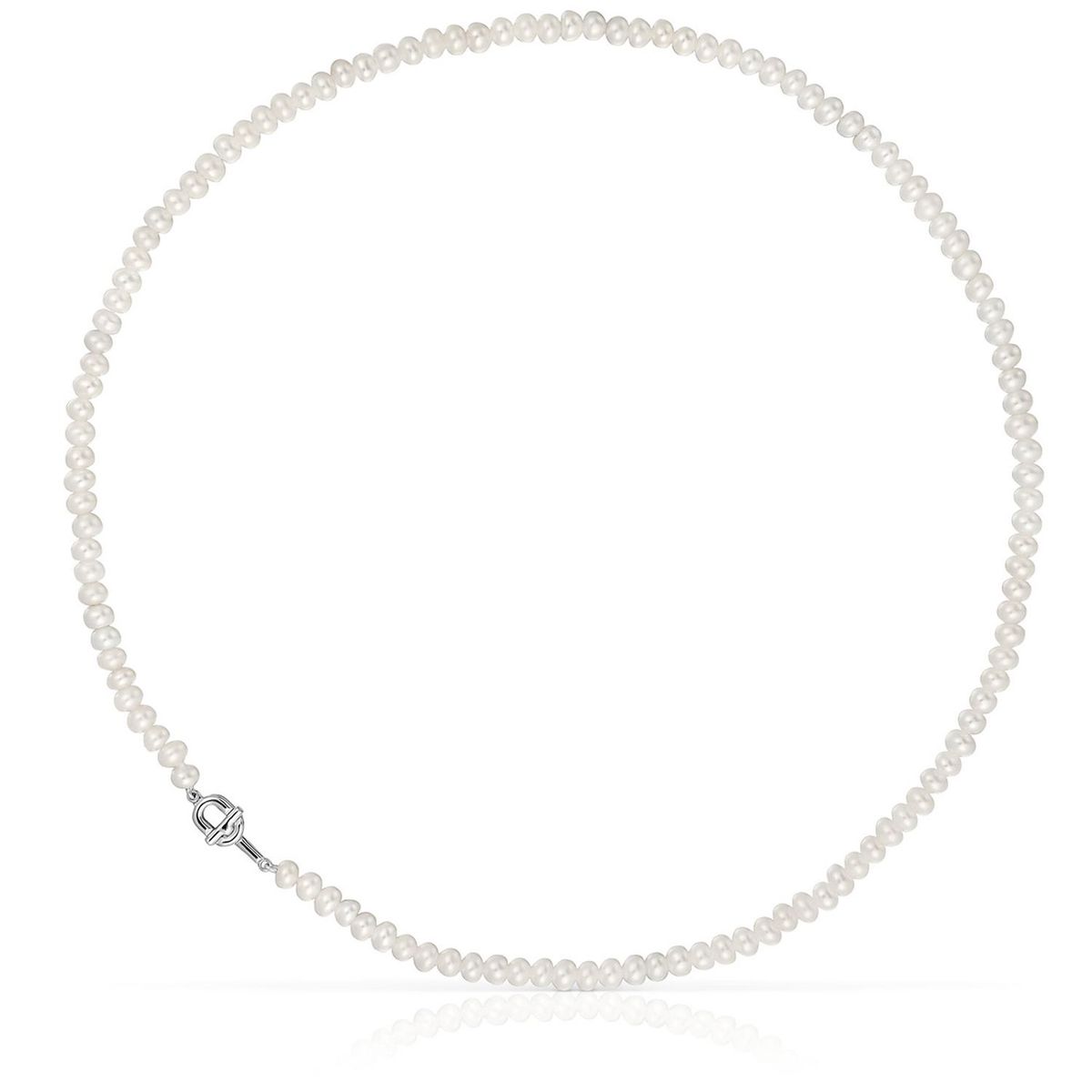 TOUS - Collar de plata y perlas cultivadas TOUS MANIFESTO