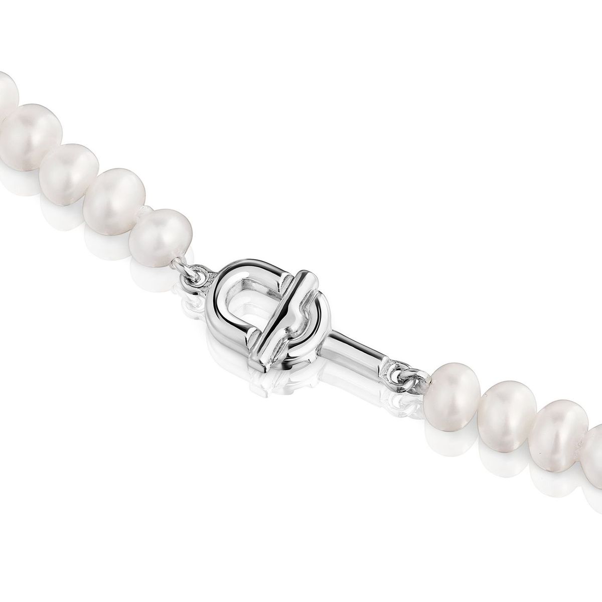TOUS - Collar de plata y perlas cultivadas TOUS MANIFESTO