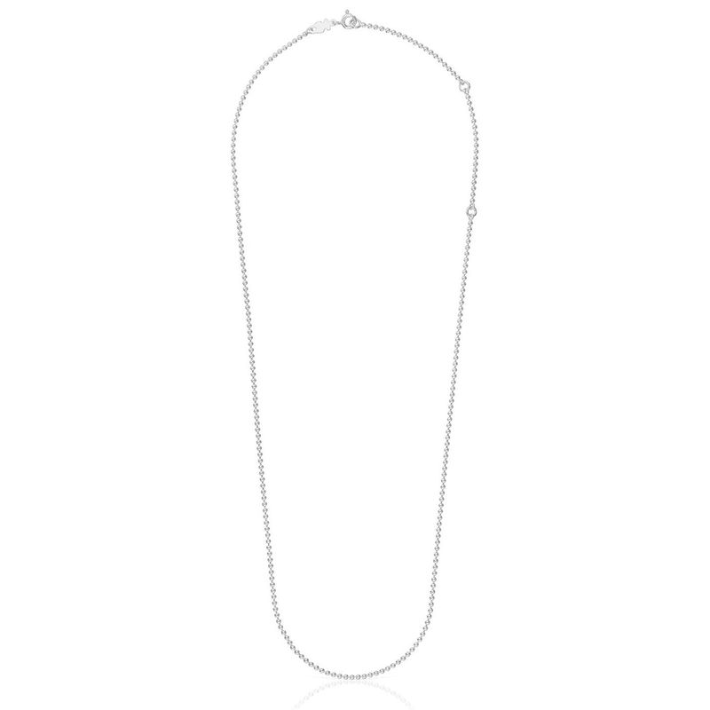 TOUS - Gargantilla de plata con bolas 60 cm TOUS Basics