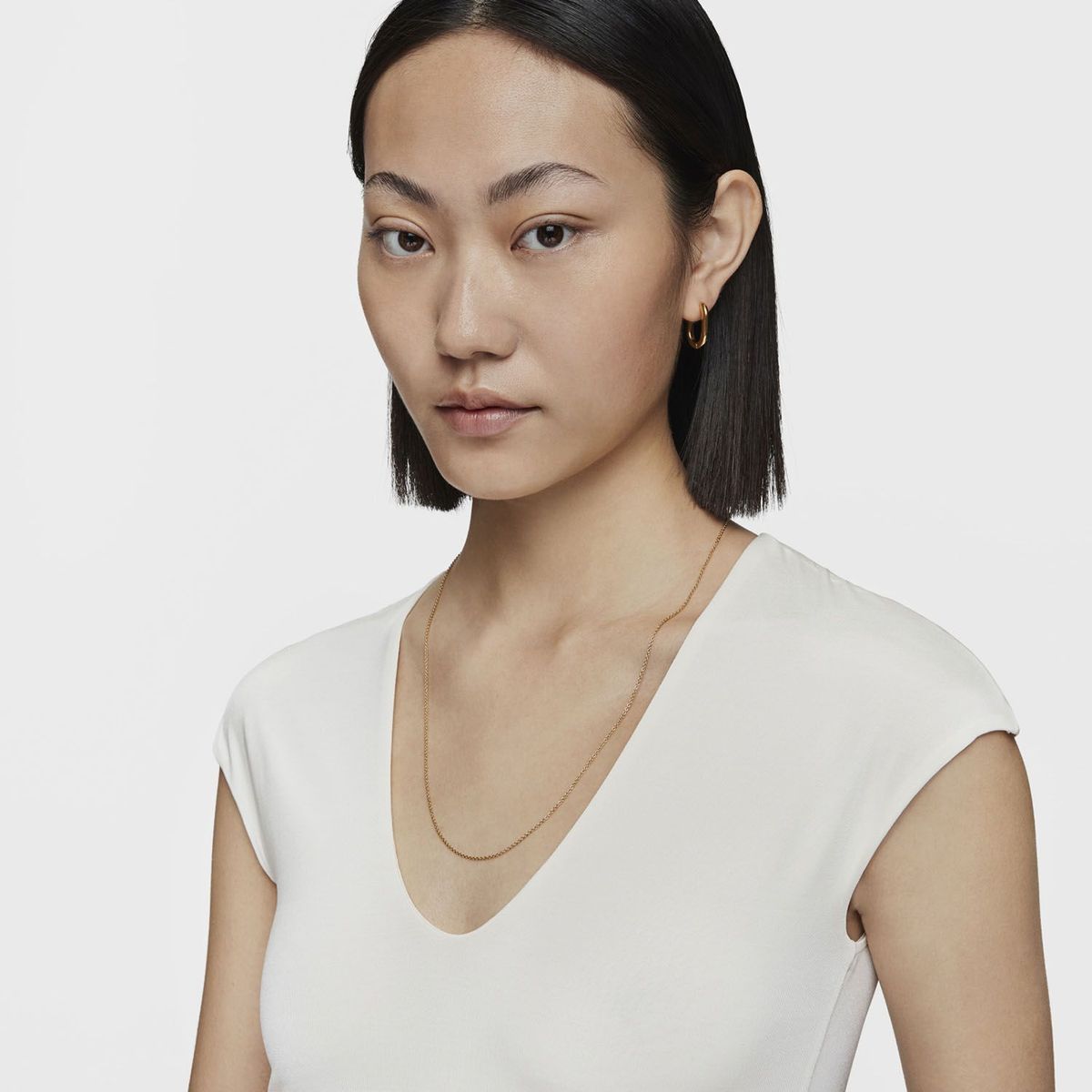 TOUS - Gargantilla de baño de oro de 18 kt sobre plata 60 cm TOUS Basics