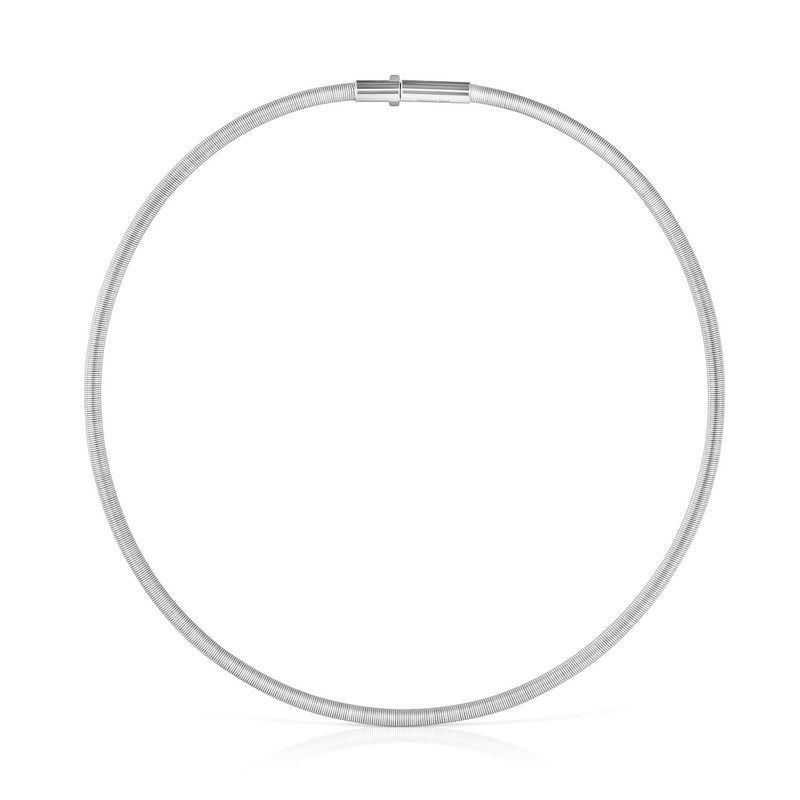 TOUS - Collar de acero 4 mm Mesh Tube