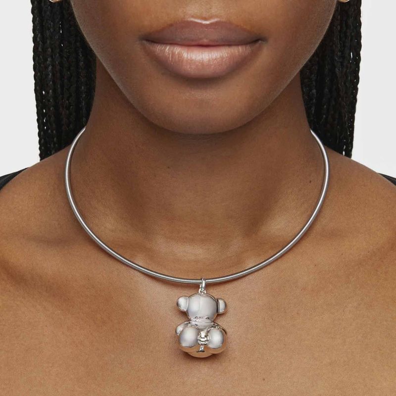 Colgante oso extra grande de plata Bold Bear TOUS