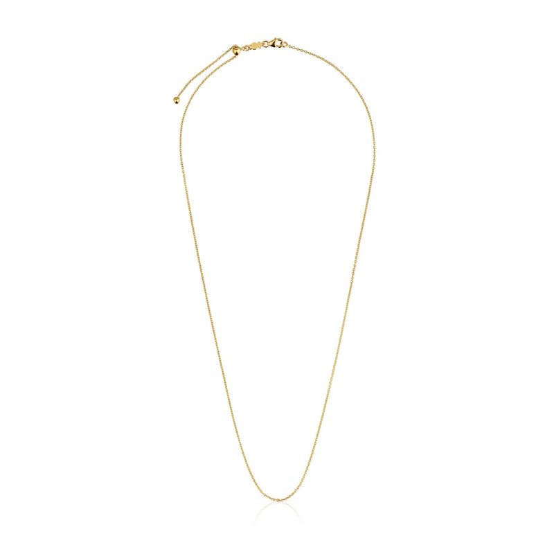TOUS - Collar corto de oro 50 cm Basic