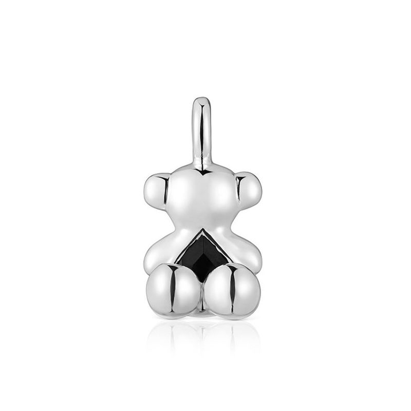 TOUS - Colgante oso pequeño de plata y ónix Bold Bear