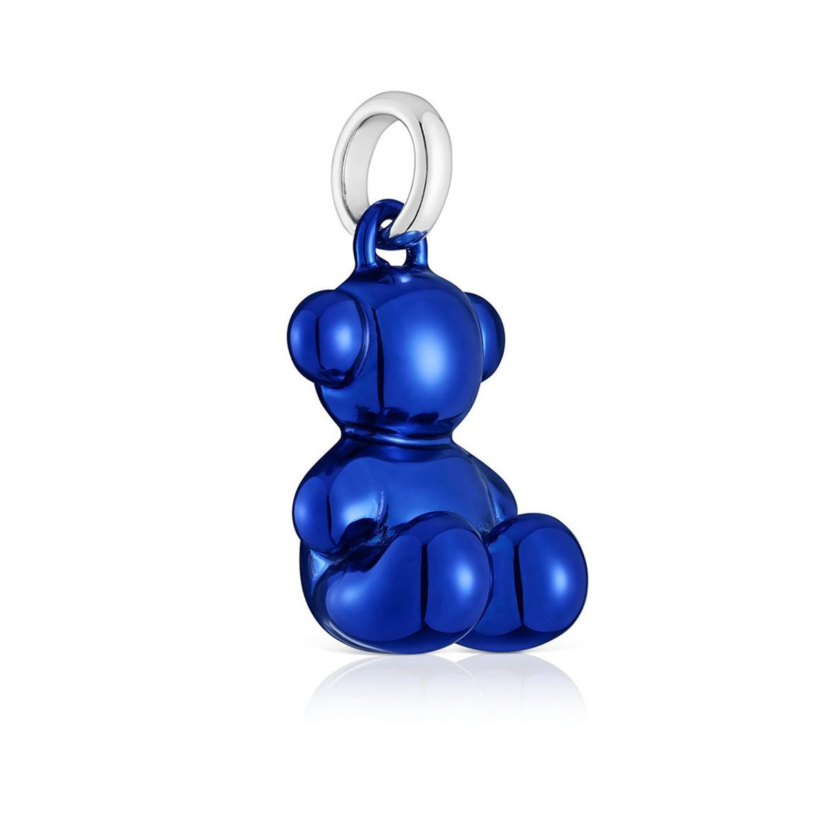 TOUS - Colgante oso mediano de acero en color azul marino Bold Bear