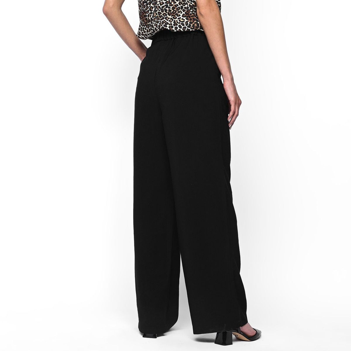 BASEMENT - Pantalón Recto Mujer Tiro alto Basement