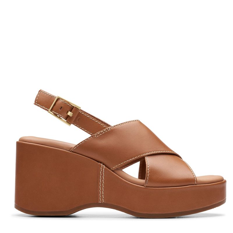 CLARKS - Sandalias Clarks para Mujer con tacón Medio Manon Wish - Zapatos Mujer