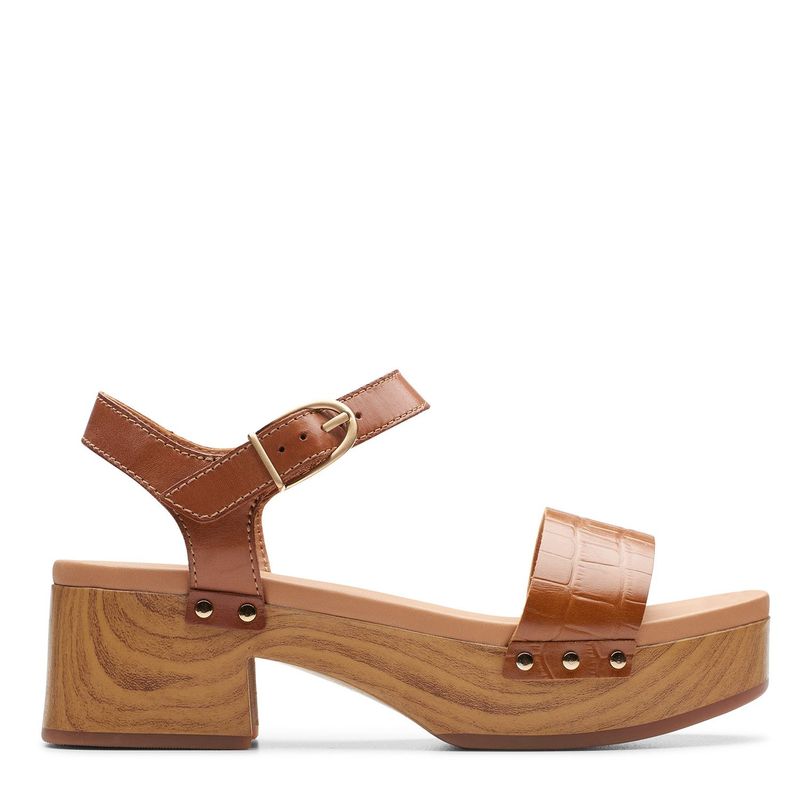 CLARKS - Sandalias Clarks para Mujer con tacón Medio Sivanne Bay