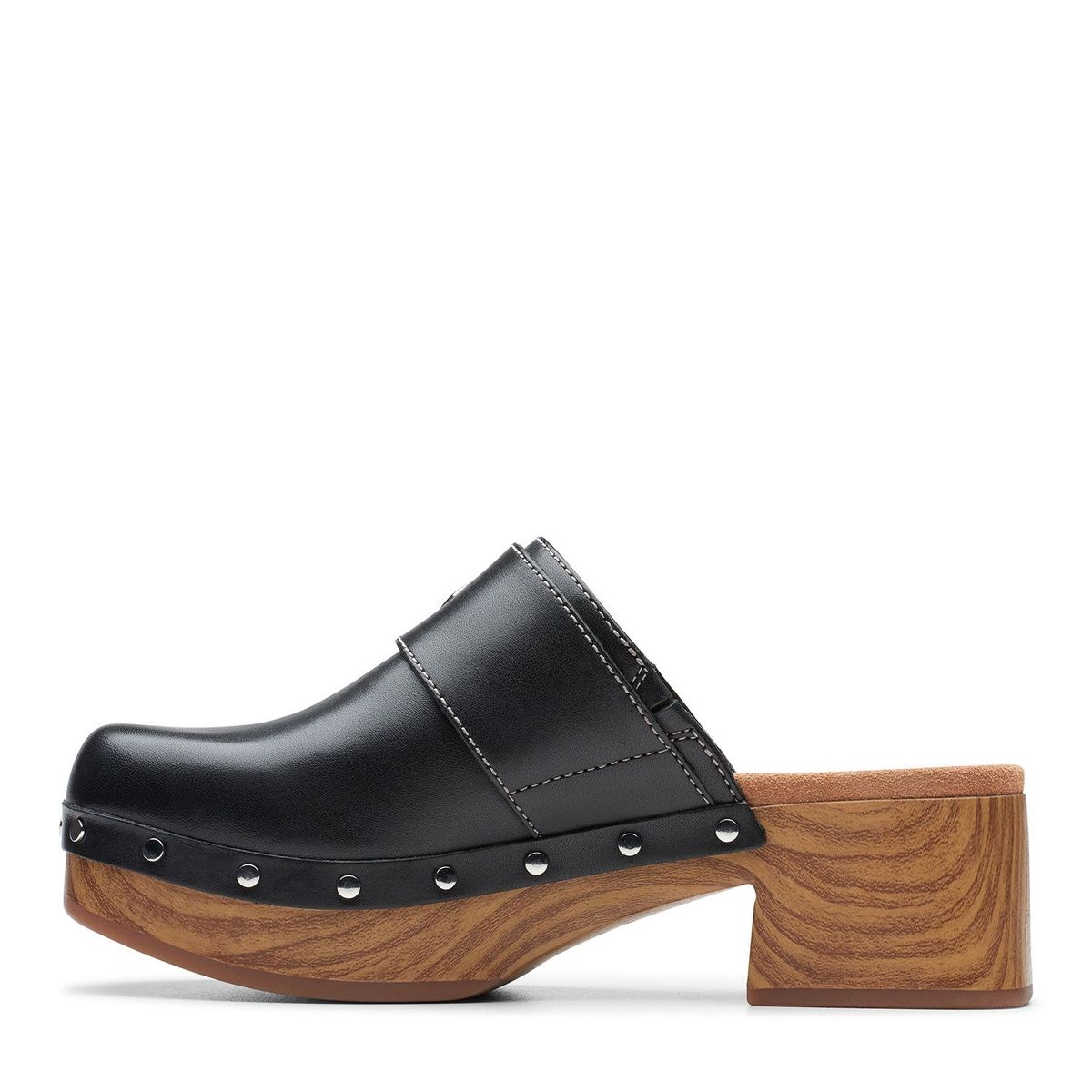 CLARKS - Suecos para Mujer Clarks con tacón Medio Sivanne Sun | Zapatos Clarks Slip On moda Mujer