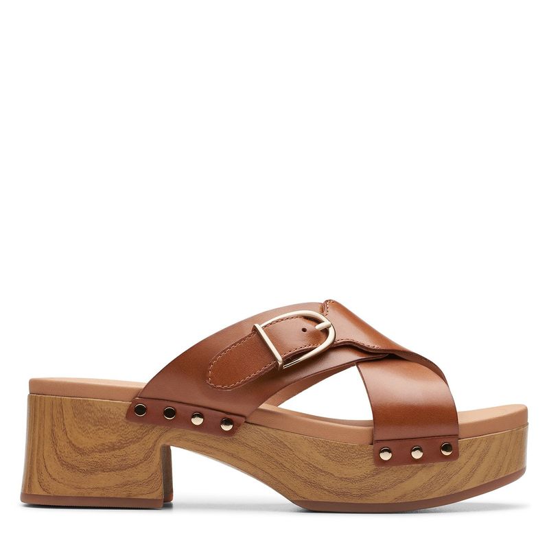 CLARKS - Sandalias Clarks para Mujer con tacón Medio Sivanne Walk