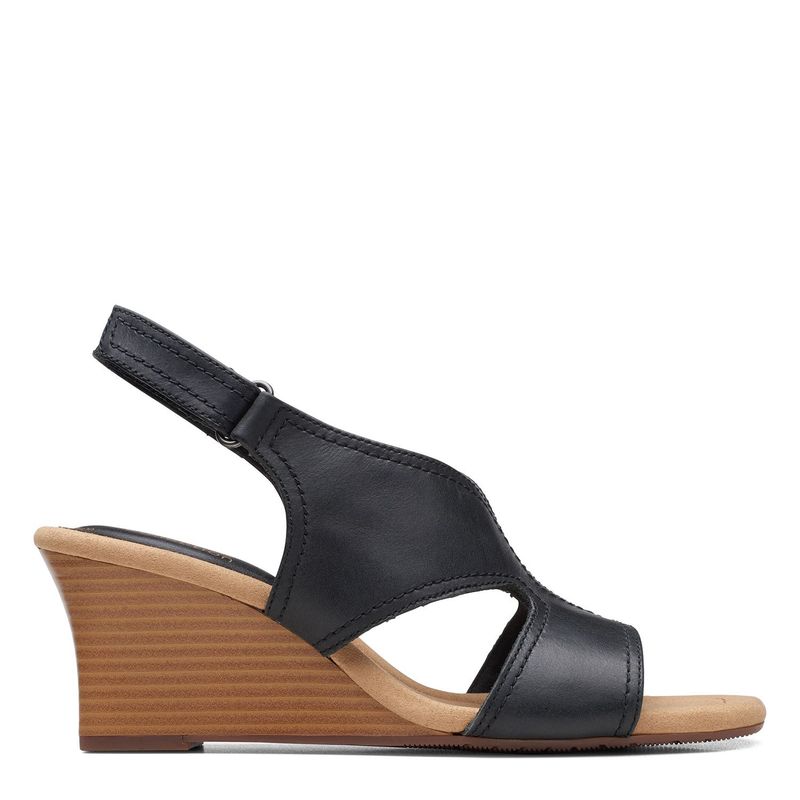CLARKS - Sandalias Clarks para Mujer con tacón Terraplén Kyarra Aster