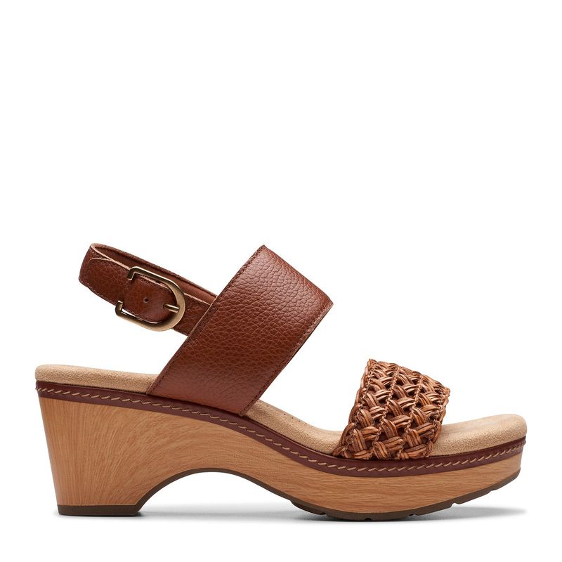 CLARKS - Sandalias Clarks para Mujer con tacón Medio Seannah Step