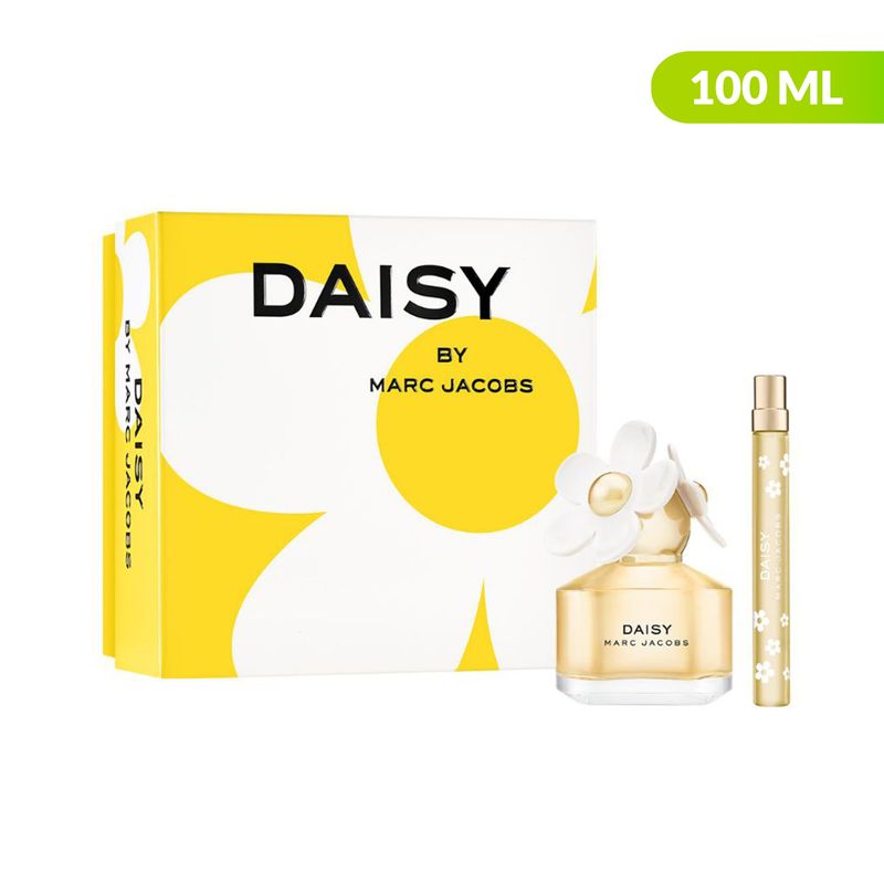 MARC JACOBS - Set de Perfume Mujer MARC JACOBS incluye: MARC JACOBS FRAGRANCES Daisy Fragrance Sets 100 ML + 75 ML + 10 ML
