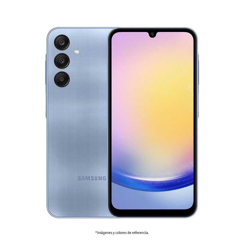 SAMSUNG - Celular Samsung A25 256GB 5G | 6GB RAM | Cámara Posterior 50 MP| Cámara Frontal 13MP | Pantalla 6.5 Pulgadas + Exynos 1280 Azul