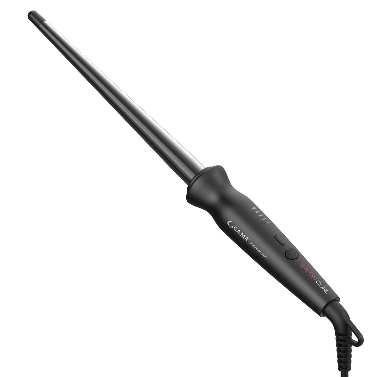 GAMA - Rizador del Pelo Gama Rizador Profesional Conico Silk Titanio 210 °C