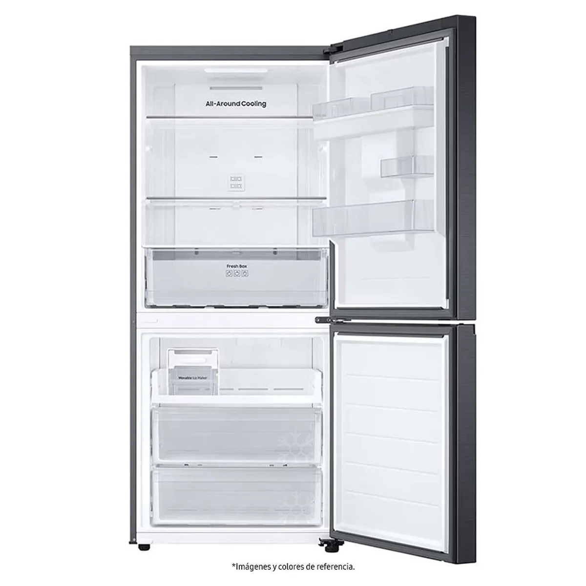 SAMSUNG - Nevera Congelador inferior Samsung 455 lt Netos RB45DG6300B1CO