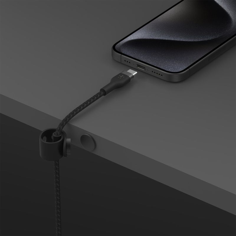 BELKIN - Cable Pro Flex USBC-C 2m Negro Belkin