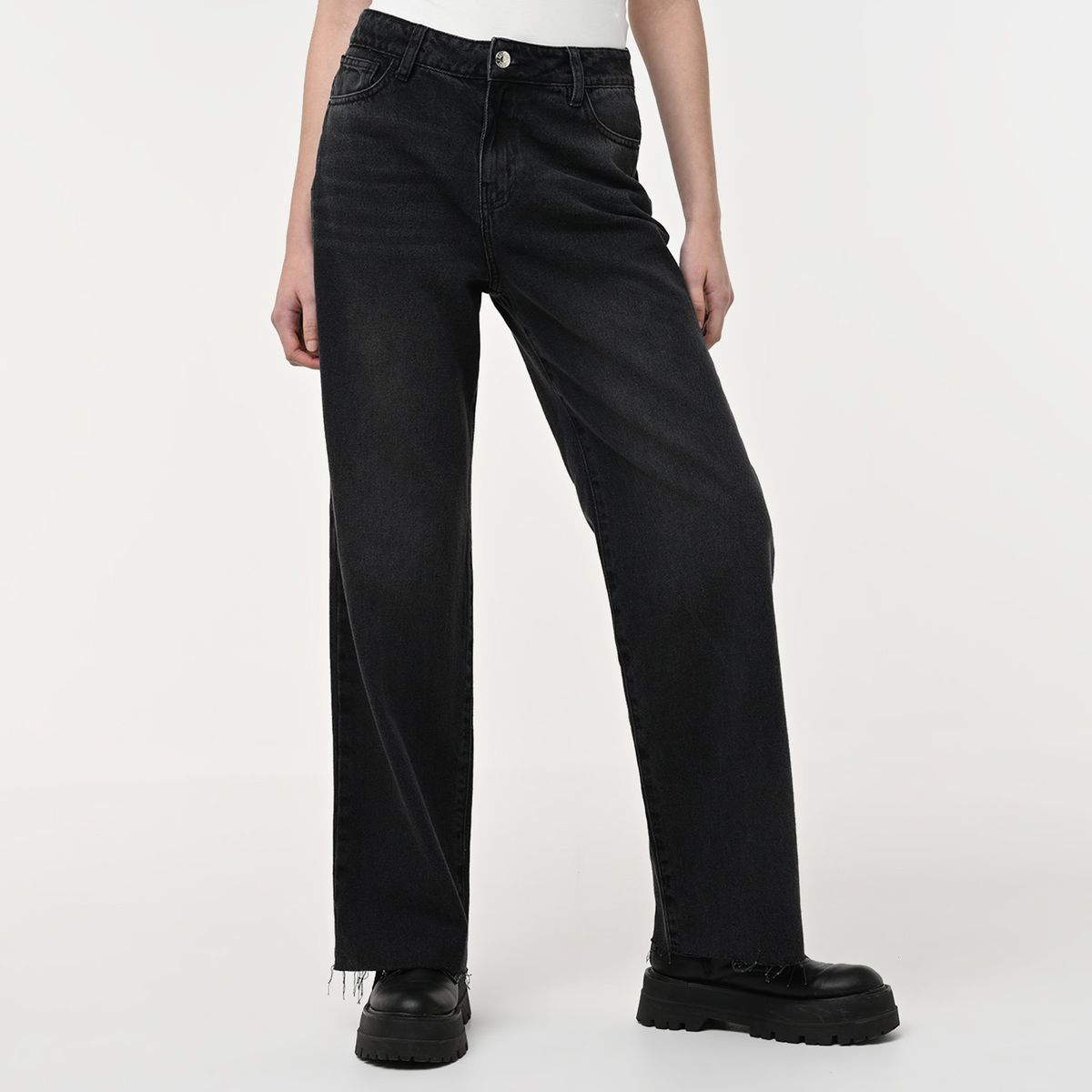 DENIMLAB - Jean Mujer Tiro alto Denimlab