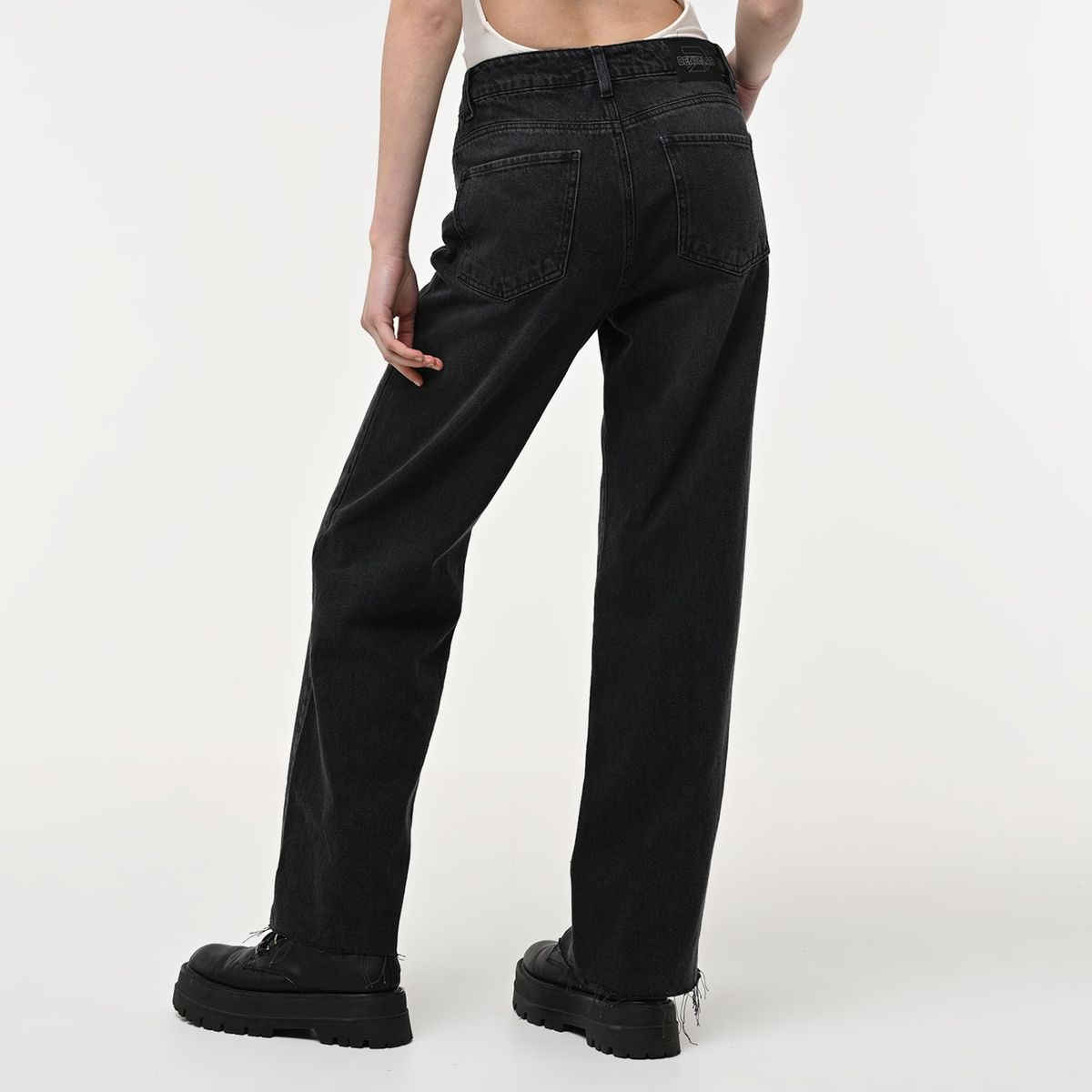 DENIMLAB - Jean Mujer Tiro alto Denimlab