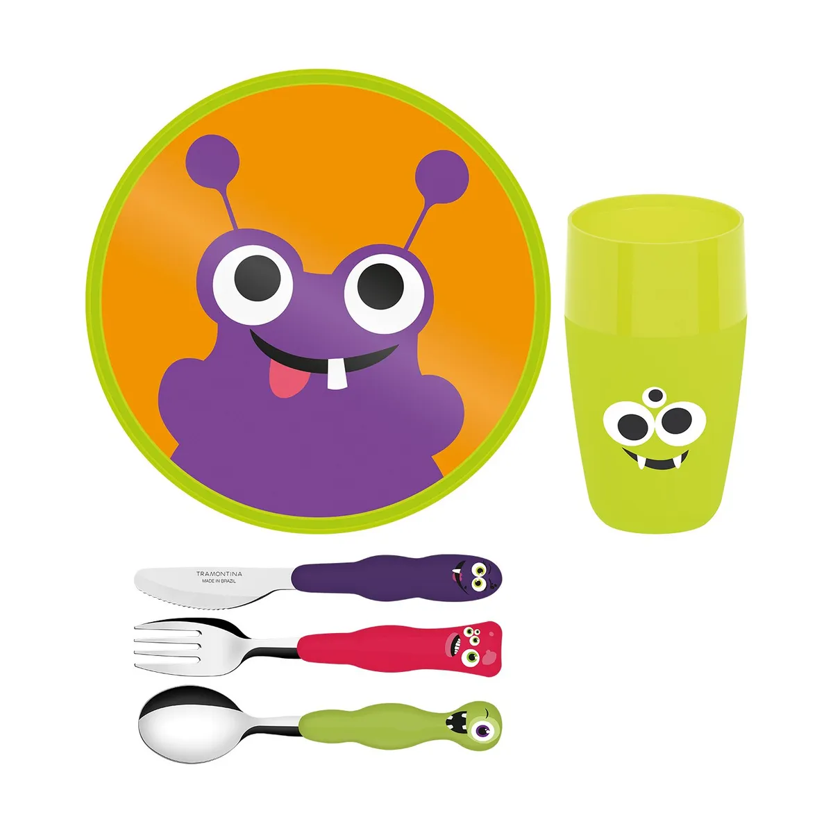TRAMONTINA - Cubiertos infantiles 5 Piezas